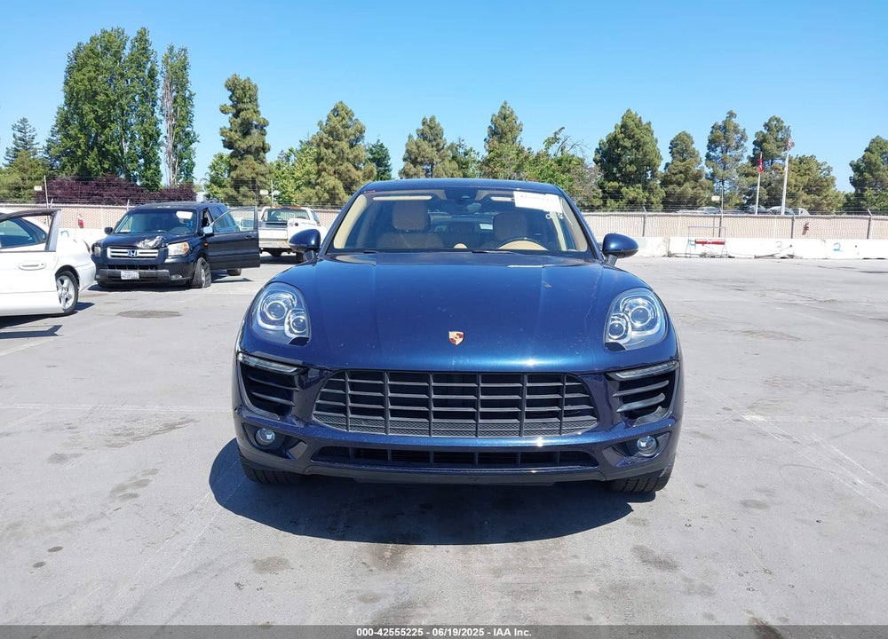 2015 PORSCHE MACAN S VIN: WP1AB2A59FLB50621