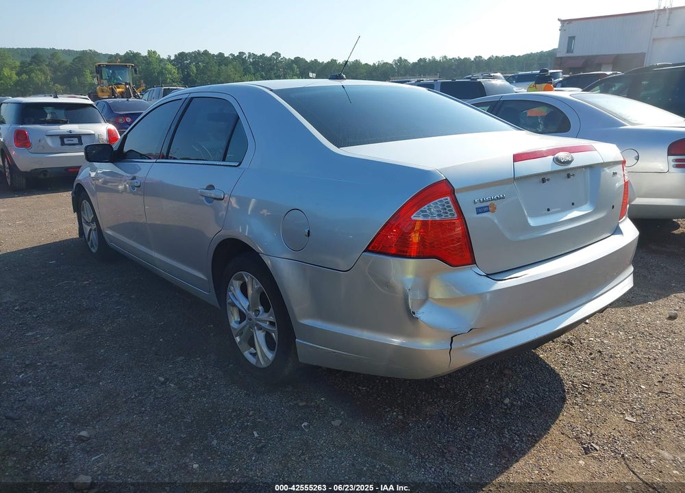 2012 FORD FUSION VIN: 3FAHP0HA2CR359324