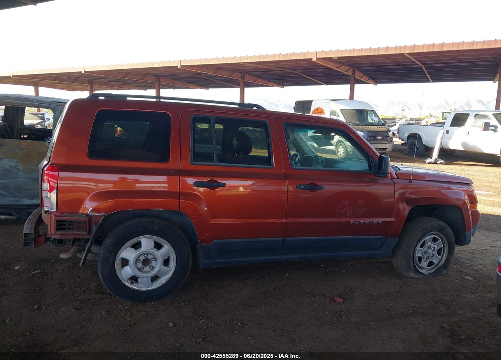 2012 JEEP PATRIOT VIN: 1C4NJPBA5CD689127