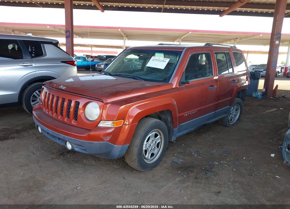 2012 JEEP PATRIOT VIN: 1C4NJPBA5CD689127