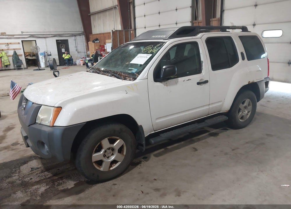 2007 NISSAN XTERRA VIN: 5N1AN08WX7C504137
