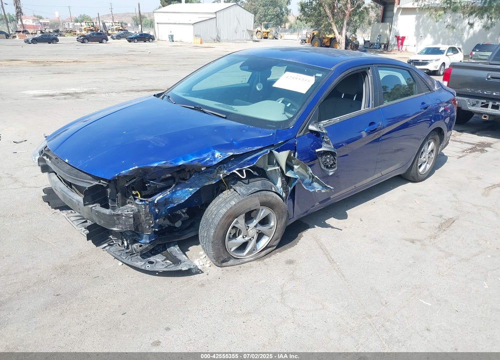 2022 HYUNDAI ELANTRA VIN: 5NPLL4AGXNH072602