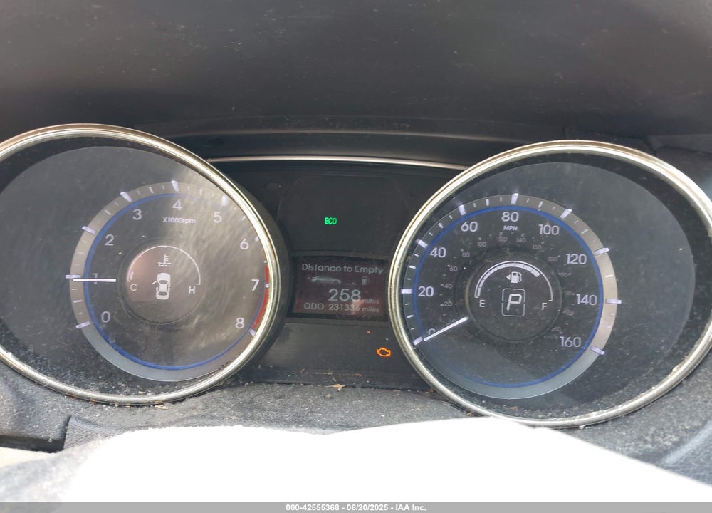 2012 HYUNDAI SONATA GLS VIN: 5NPEB4AC9CH430925