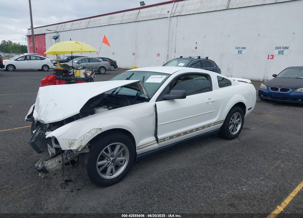 2005 FORD MUSTANG V6 DELUXE/V6 PREMIUM VIN: 1ZVFT80N855189273