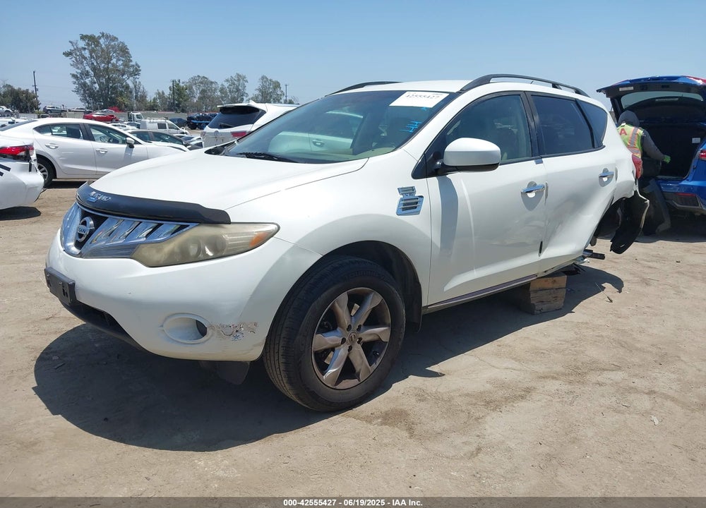 2009 NISSAN MURANO VIN: JN8AZ18U99W010385