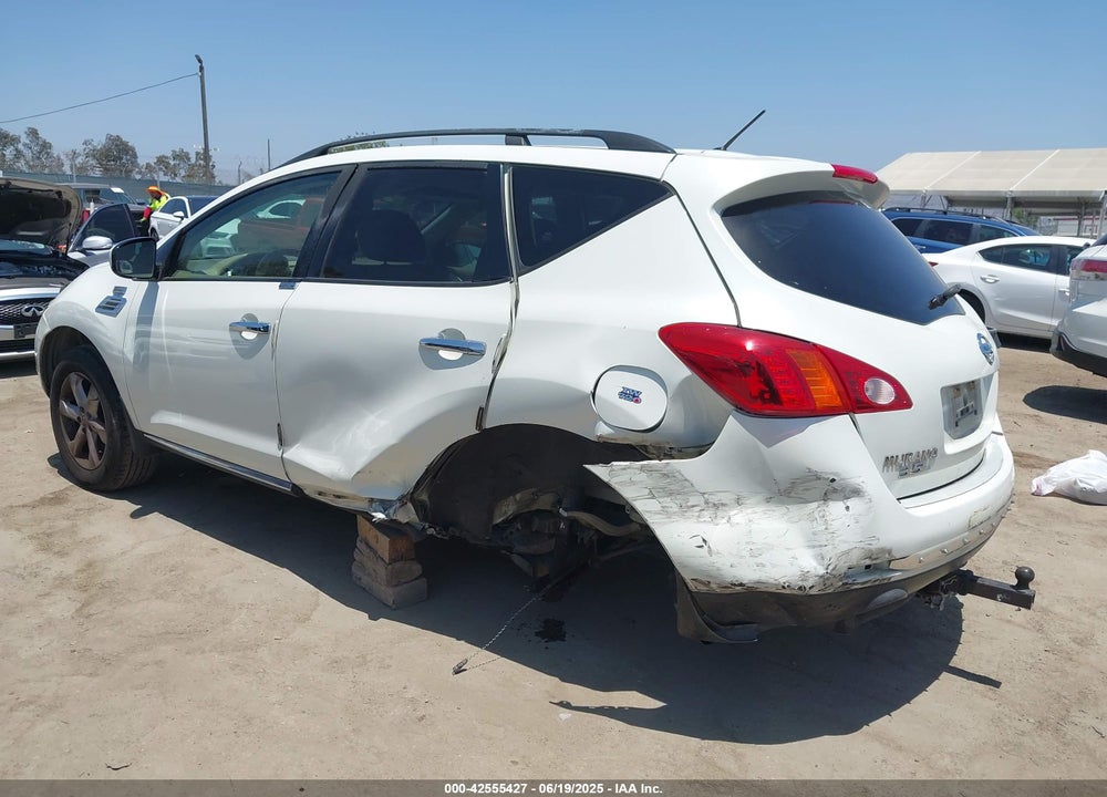 2009 NISSAN MURANO VIN: JN8AZ18U99W010385