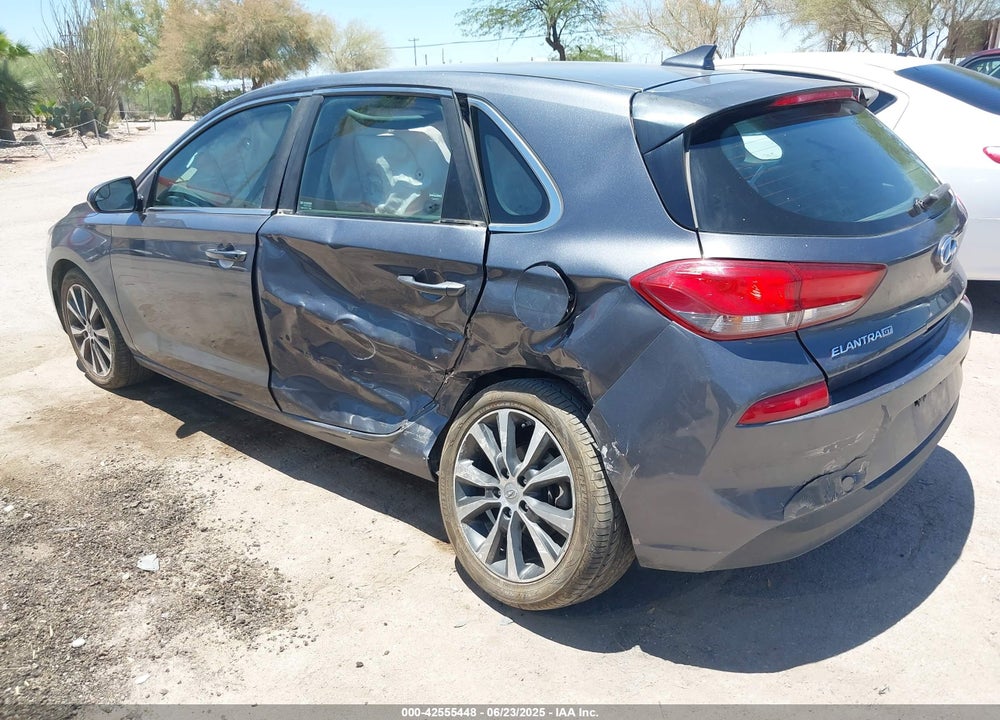 2018 HYUNDAI ELANTRA GT VIN: KMHH35LE3JU064828