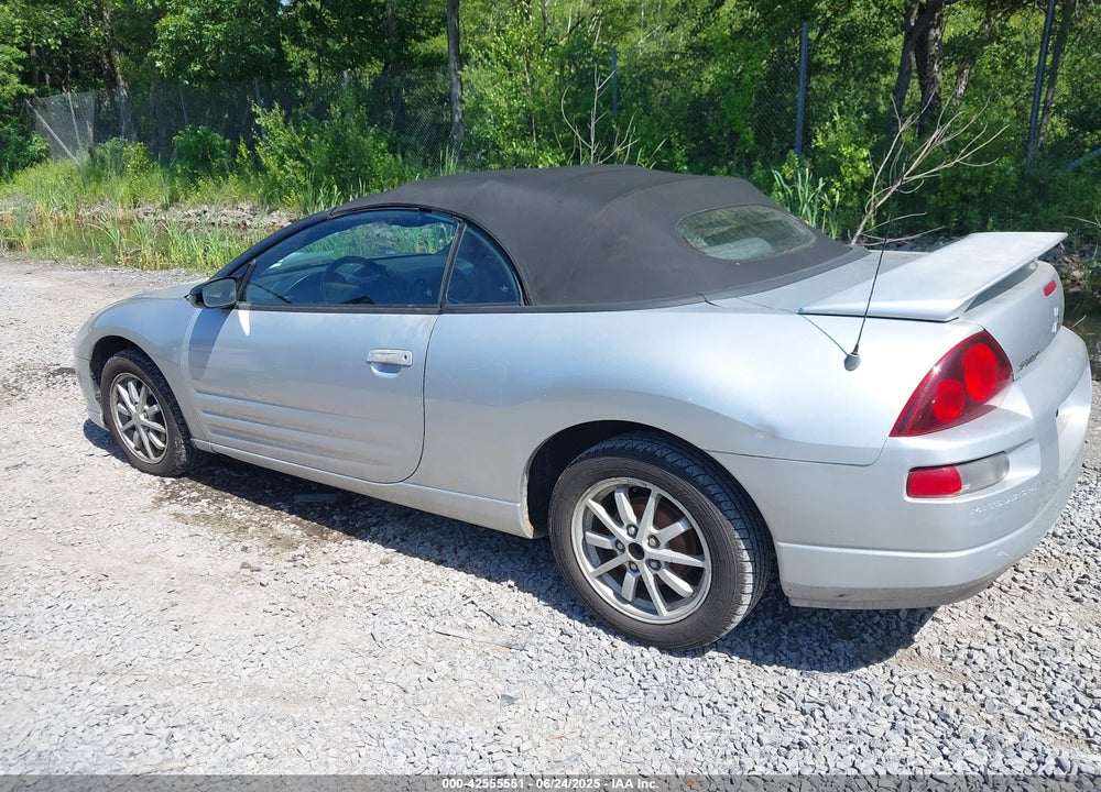 2002 MITSUBISHI ECLIPSE SPYDER GS VIN: 4A3AE45G32E036187