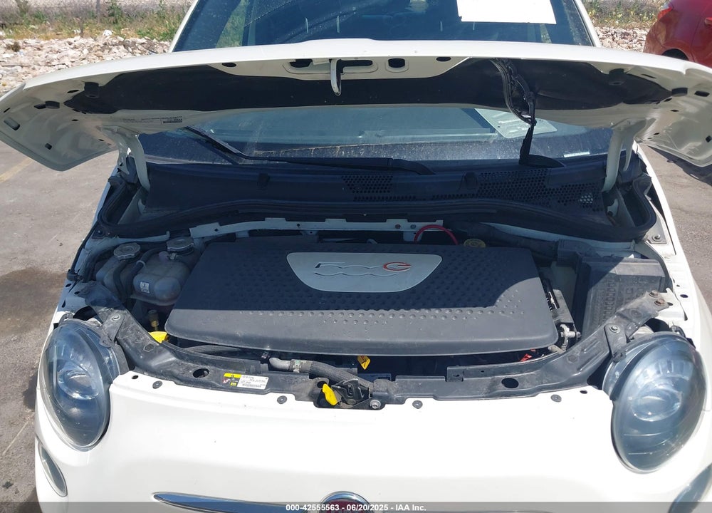 2016 FIAT 500E BATTERY ELECTRIC VIN: 3C3CFFGE9GT229651
