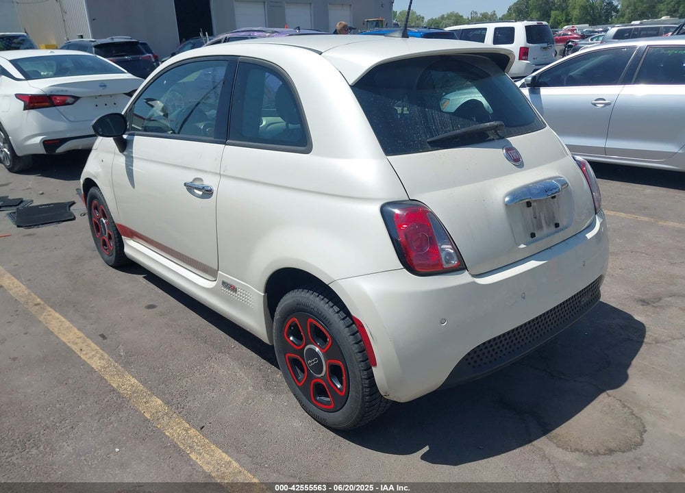 2016 FIAT 500E BATTERY ELECTRIC VIN: 3C3CFFGE9GT229651