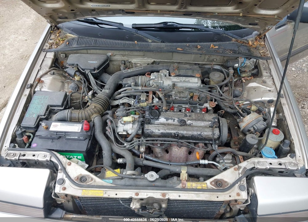 1989 HONDA ACCORD LXI VIN: 1HGCA6287KA047279
