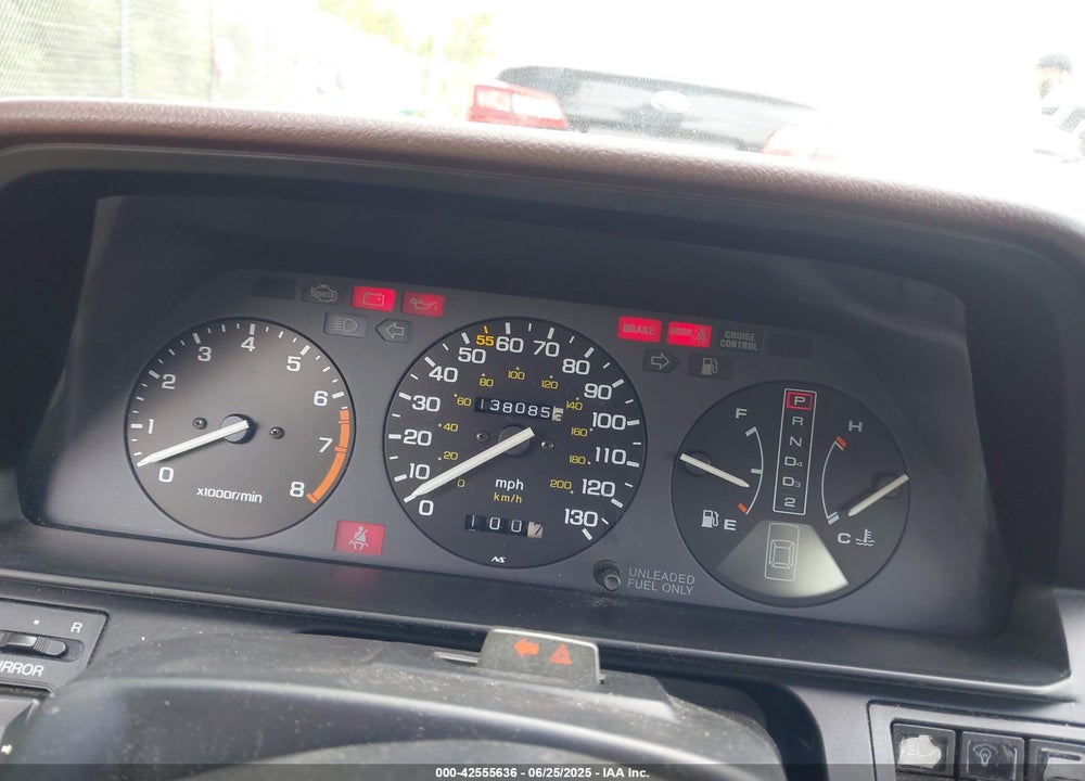 1989 HONDA ACCORD LXI VIN: 1HGCA6287KA047279