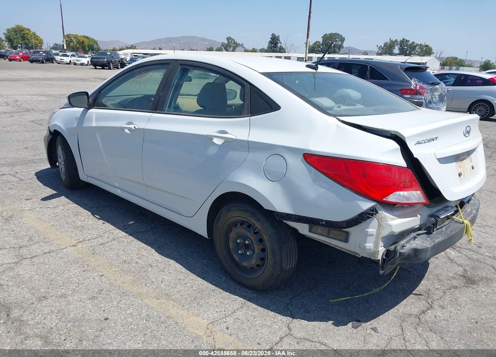 2017 HYUNDAI ACCENT VIN: KMHCT4AE3HU381218