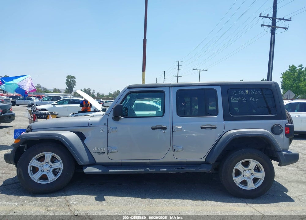 2020 JEEP WRANGLER UNLIMITED VIN: 1C4HJXDN3LW268895