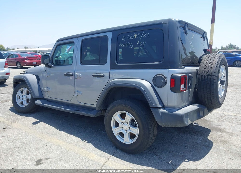 2020 JEEP WRANGLER UNLIMITED VIN: 1C4HJXDN3LW268895
