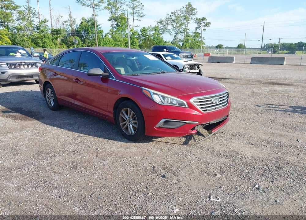 2016 HYUNDAI SONATA SE VIN: 5NPE24AF1GH349434