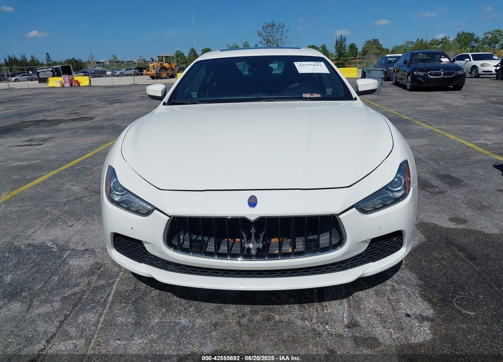 2017 MASERATI GHIBLI VIN: ZAM57XSA9H1196506