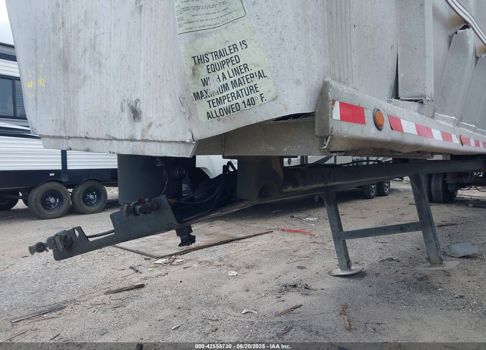 1997 FREEDOM 37' DUMP SEMI TRAILER VIN: 4EPAA3728VAVA1510
