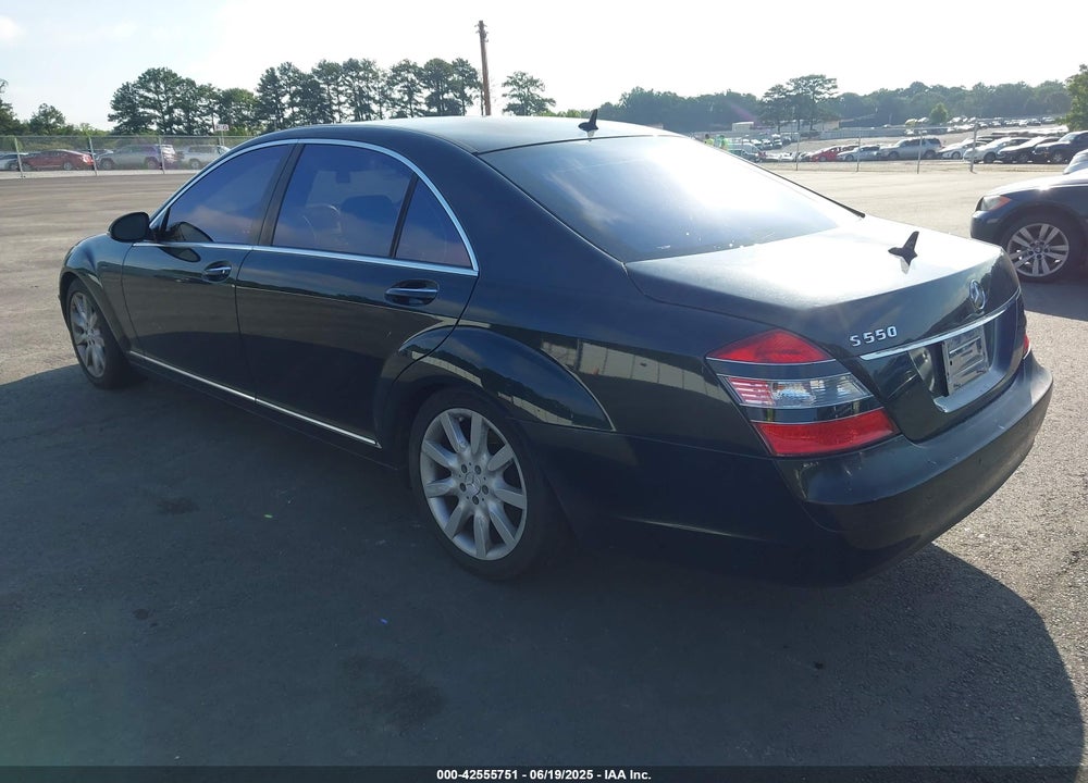 2007 MERCEDES-BENZ S 550 VIN: WDDNG71X97A025706