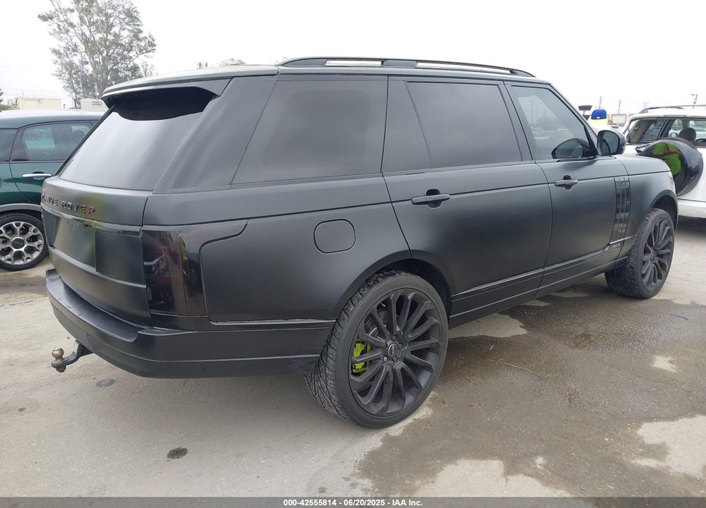 2016 LAND ROVER RANGE ROVER VIN: SALGS3EF0GA244025