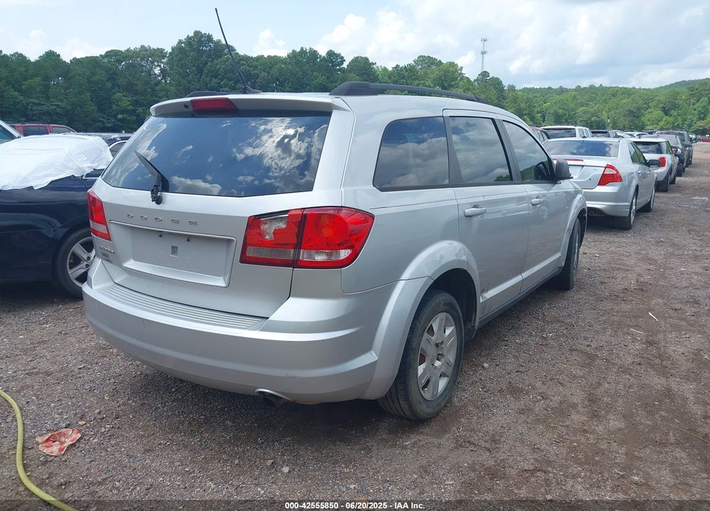 2012 DODGE JOURNEY VIN: 3C4PDCAB6CT167734