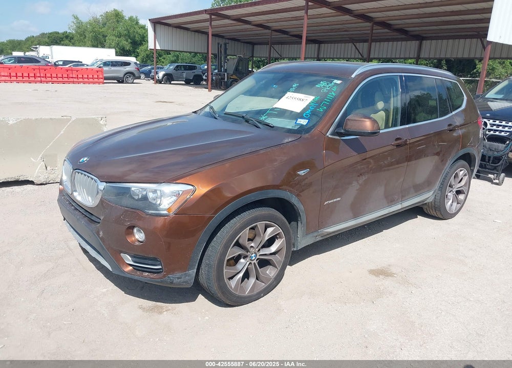 2017 BMW X3 VIN: 5UXWX9C38H0W71118