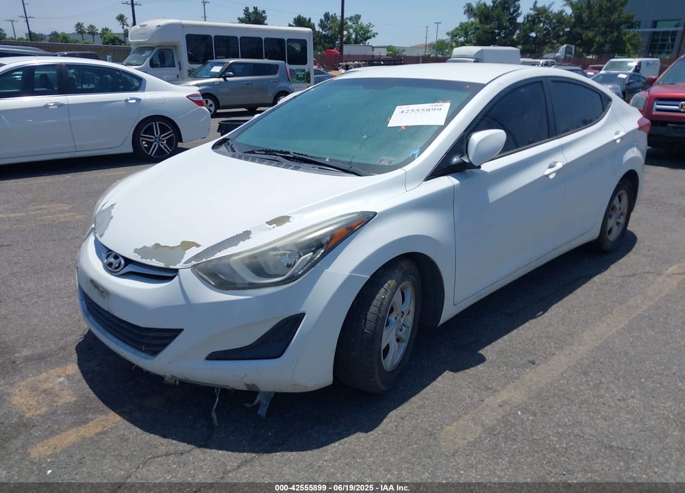 2015 HYUNDAI ELANTRA SE VIN: 5NPDH4AE6FH604773