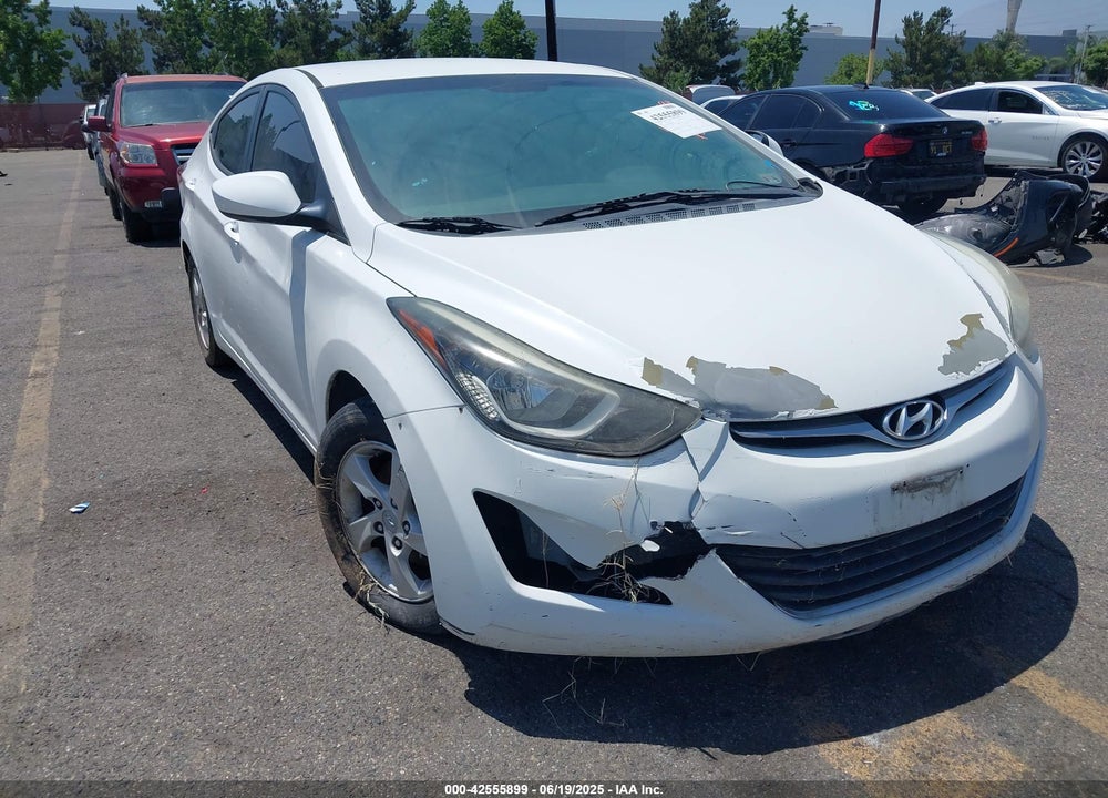 2015 HYUNDAI ELANTRA SE VIN: 5NPDH4AE6FH604773