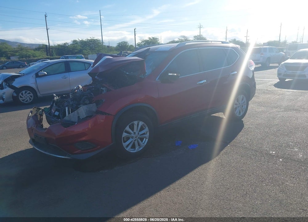 2015 NISSAN ROGUE SV VIN: 5N1AT2MTXFC903612