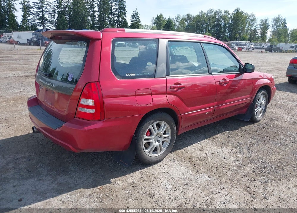 2005 SUBARU FORESTER 2.5XT VIN: JF1SG69645G713969