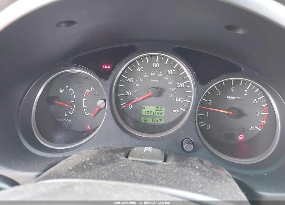 2005 SUBARU FORESTER 2.5XT VIN: JF1SG69645G713969