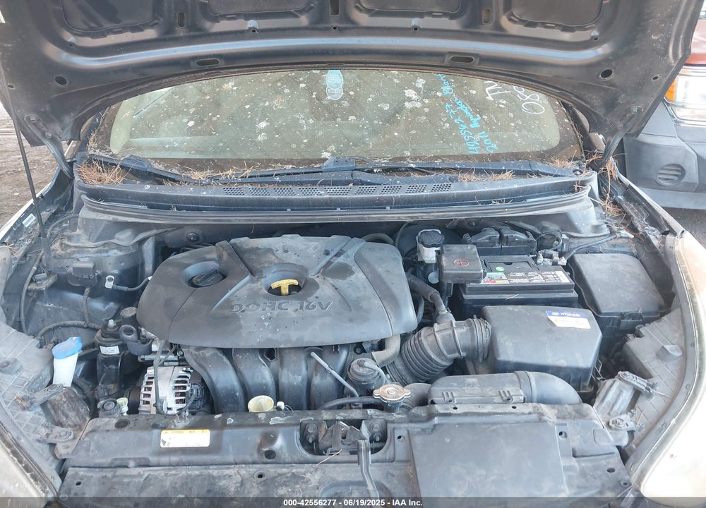 2011 HYUNDAI ELANTRA VIN: KMHDH4AE0BU089099