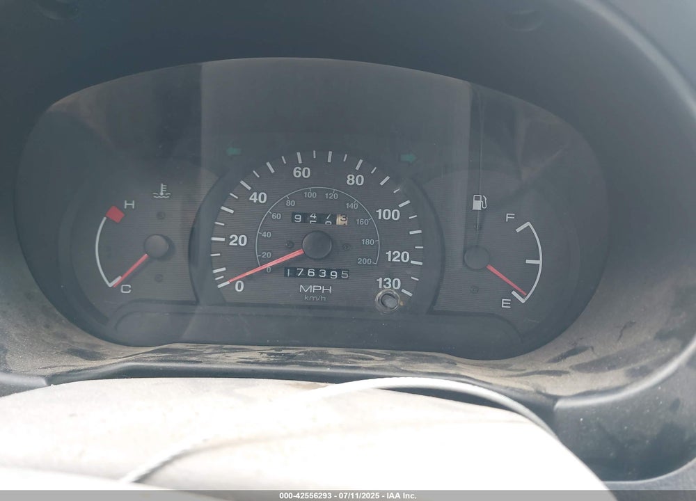 2002 HYUNDAI ACCENT L VIN: KMHCF35G52U207543