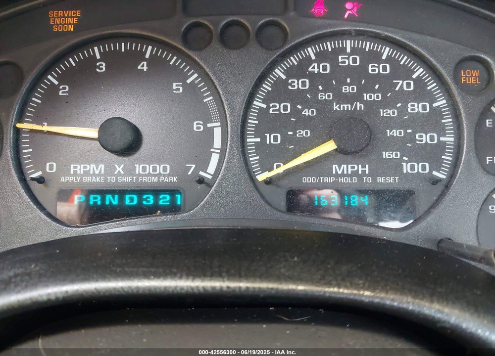 2000 CHEVROLET S-10 LS VIN: 1GCCS1444YK101486