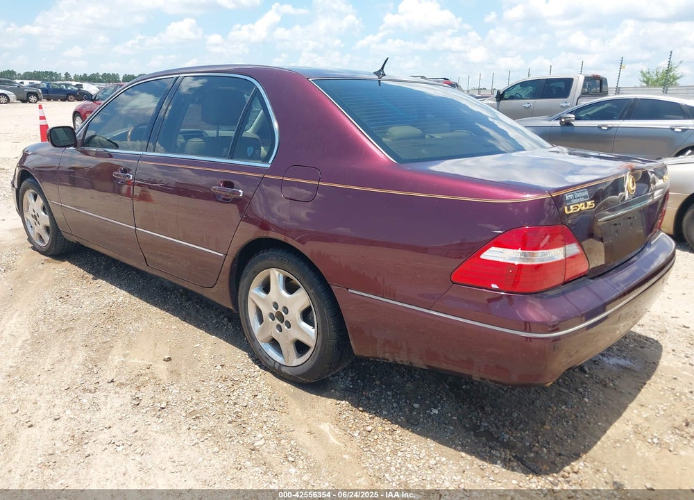 2004 LEXUS LS 430 VIN: JTHBN36F940149664