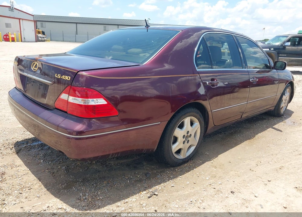 2004 LEXUS LS 430 VIN: JTHBN36F940149664