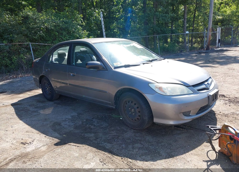 2004 HONDA CIVIC LX VIN: 1HGES16544L016152
