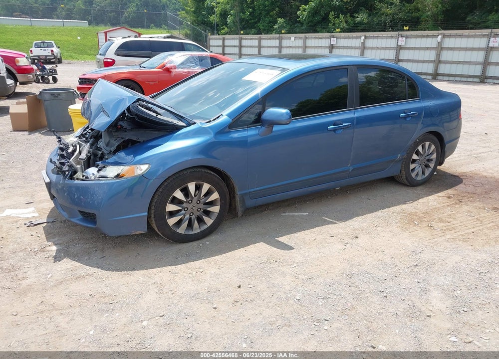 2009 HONDA CIVIC VIN: 1HGFA16879L003839