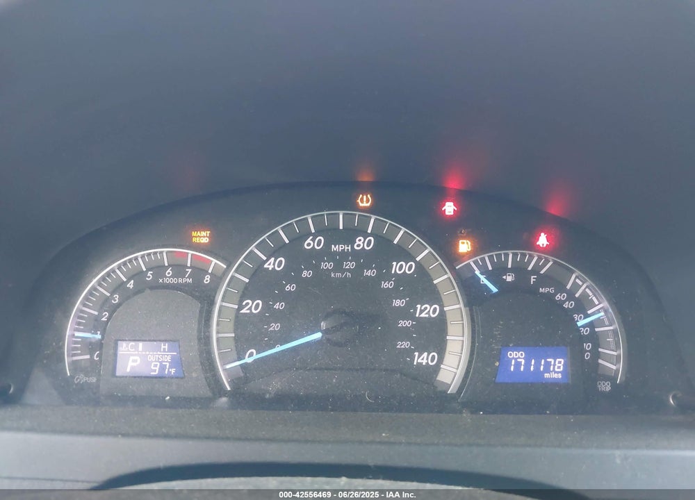 2014 TOYOTA CAMRY VIN: 4T1BF1FK2EU742109