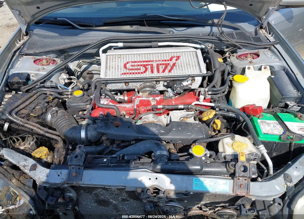 2005 SUBARU IMPREZA WRX STI VIN: JF1GD70625L521121