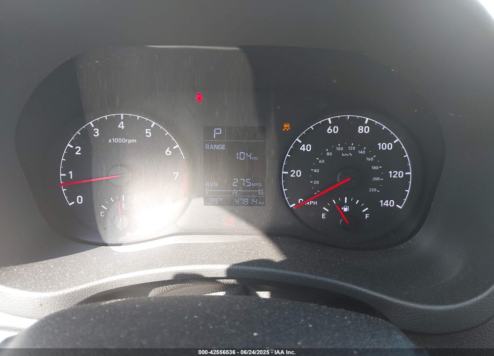 2019 HYUNDAI ACCENT VIN: 3KPC24A3XKE057890