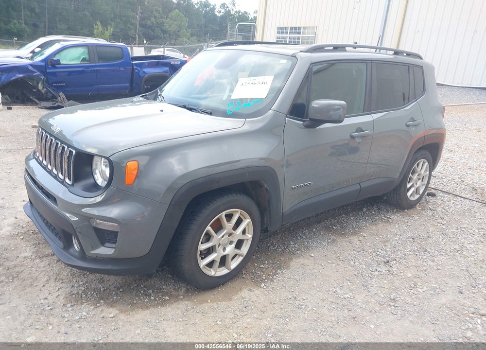 2019 JEEP RENEGADE LATITUDE FWD VIN: ZACNJABB1KPK90170