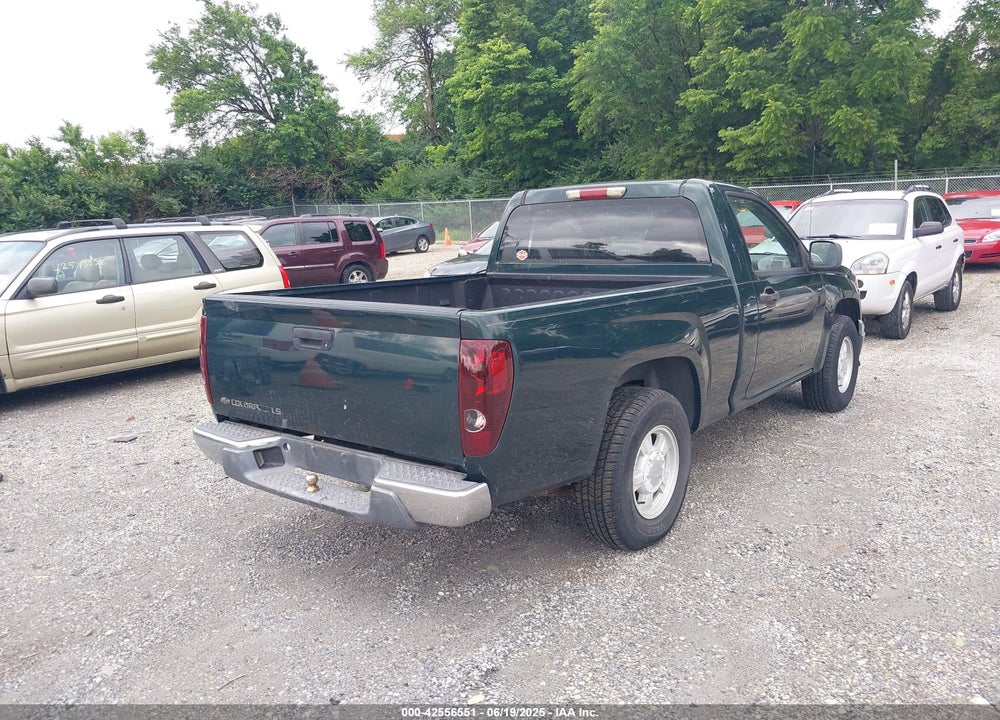 2004 CHEVROLET COLORADO LS VIN: 1GCCS148848145744