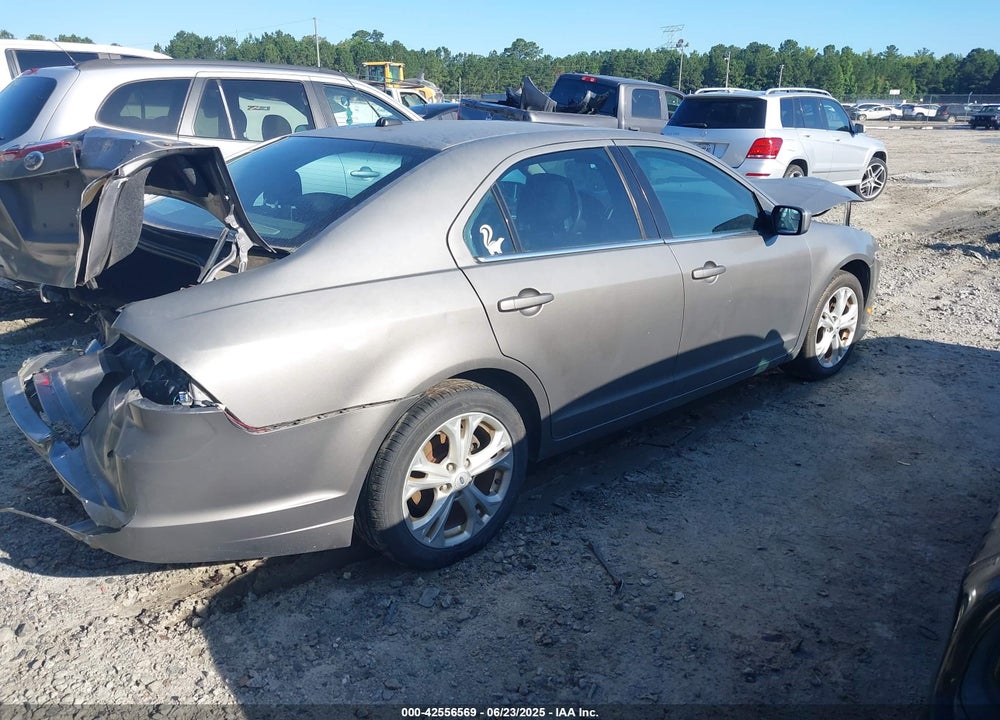 2012 FORD FUSION VIN: 3FAHP0HA9CR428400