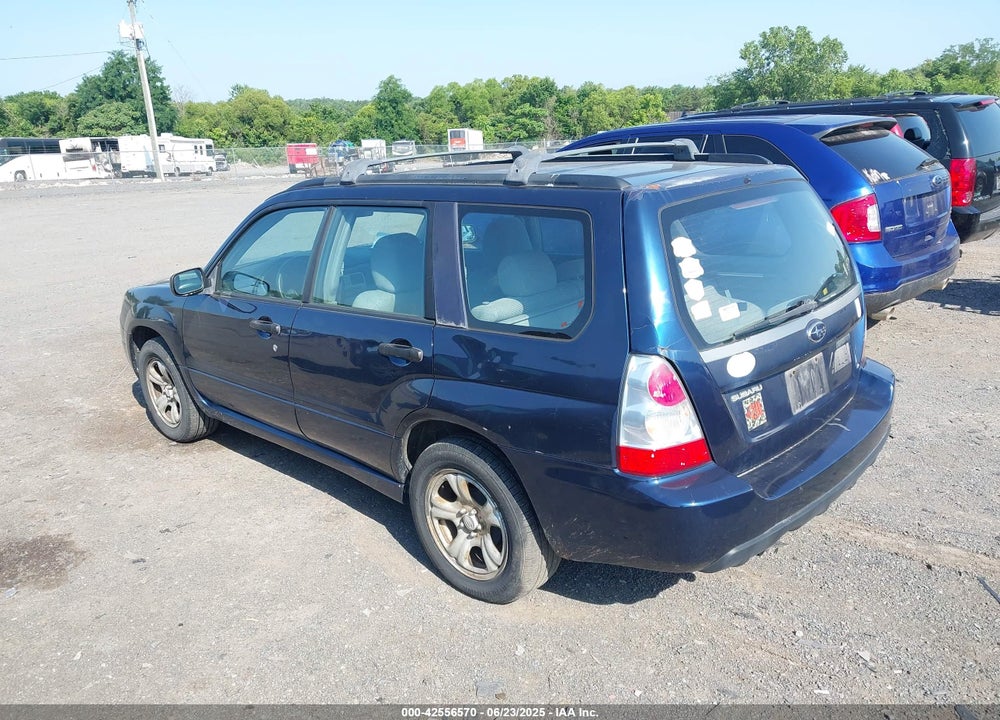 2006 SUBARU FORESTER 2.5X VIN: JF1SG63656H735404