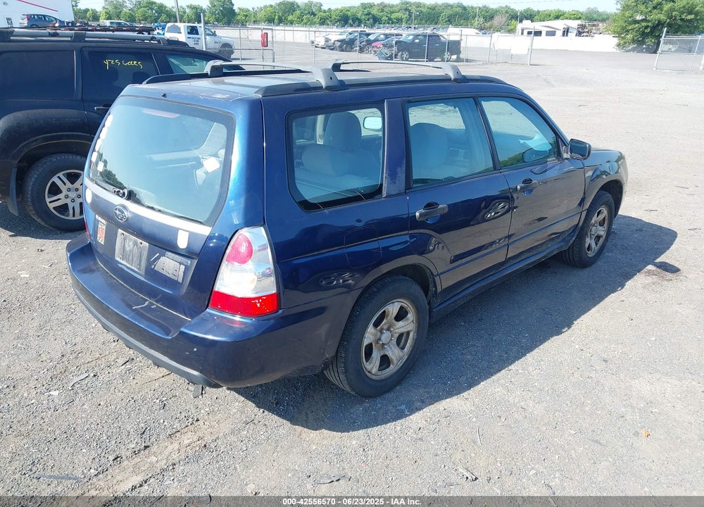 2006 SUBARU FORESTER 2.5X VIN: JF1SG63656H735404