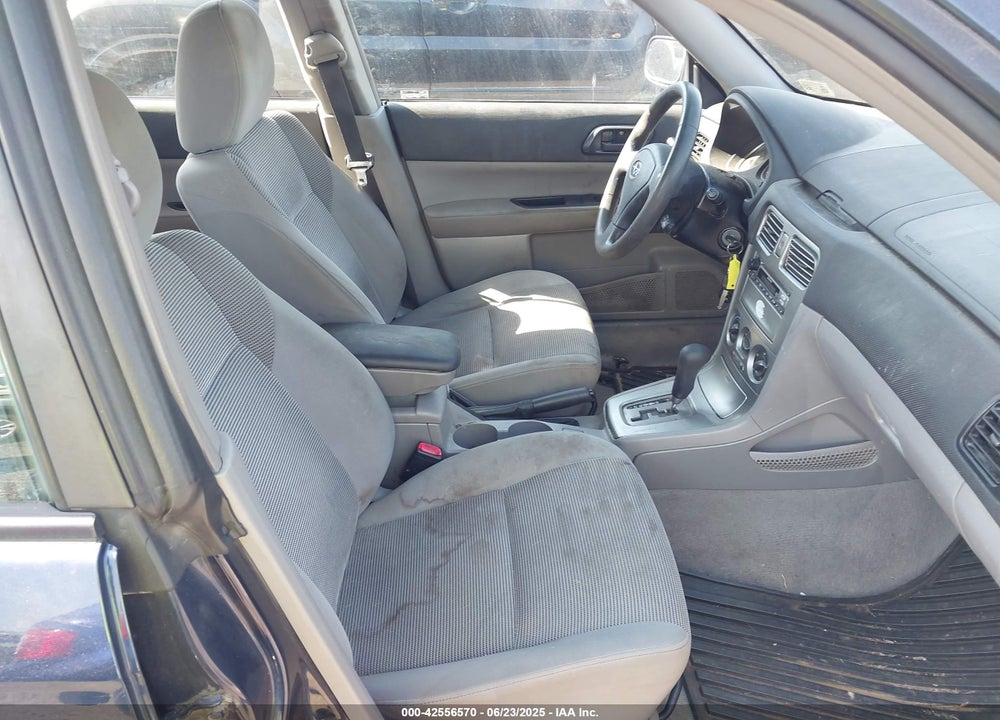 2006 SUBARU FORESTER 2.5X VIN: JF1SG63656H735404