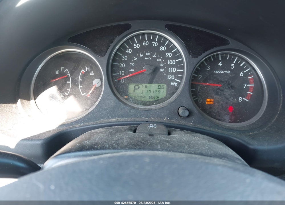2006 SUBARU FORESTER 2.5X VIN: JF1SG63656H735404