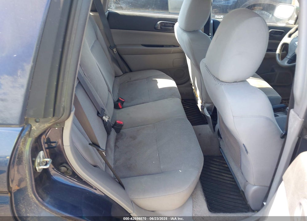 2006 SUBARU FORESTER 2.5X VIN: JF1SG63656H735404