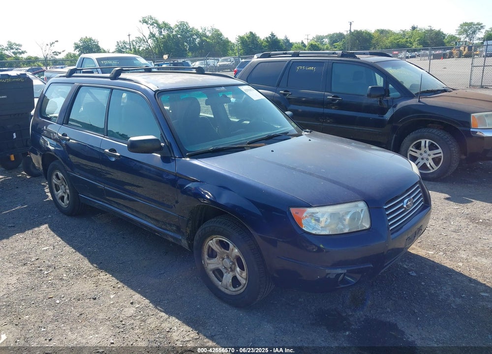 2006 SUBARU FORESTER 2.5X VIN: JF1SG63656H735404